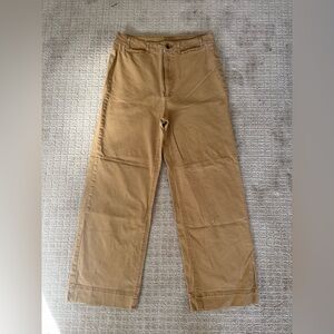 GAP Tan Wide-Leg Pants